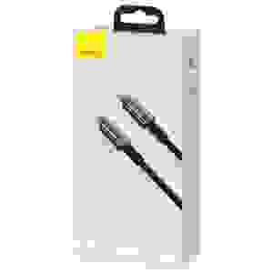 Baseus Type-C - Type-C cable Tungsten Gold Fast charging and data 100W (20V/5A) 1m Black (CATWJ-01) - Image 2