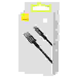 Baseus Type-C Tungsten Gold series cable 480Mb/s, 100W, 2m Black (CAWJ000101)