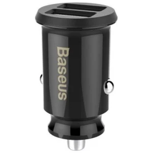 Baseus Car Charger Grain 3.1A Black (CCALL-ML01) - Image 3