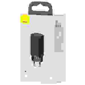 Baseus Travel Charger GaN2 Lite Quick Charger C+U QC 3.0 PD 3.0 65W EU Black (CCGAN2L-B01) - Image 2