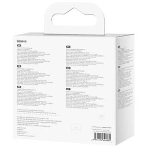 Baseus Travel Charger GaN5 Pro Quick wall charger C+U, PD3.0, QC4.0 +, AFC, 100W EU White (CCGP090202) - Image 3
