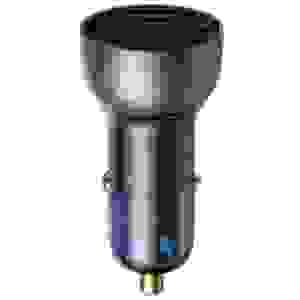 Baseus Car Charger Particular Digital Display C+U, PD 3.0 QC 4.0+, SCP, PPS, 5A, 65W Silver (CCKX-C0A) - Image 3