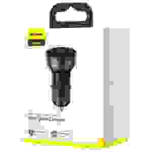 Baseus Car Charger Particular Digital Display C+U, PD 3.0 QC 4.0+, SCP, PPS, 5A, 65W Dark Gray (CCKX-C0G)