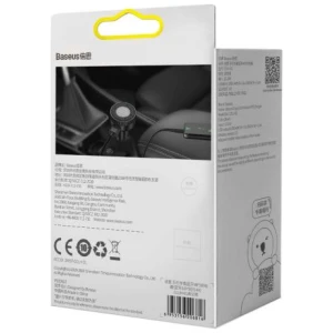 Baseus Car Charger Bluetooth FM Transmitter Enjoy Car with LED display Wireless U+U+3,5mm audio+TF MP3 Charger BT 5.0, 3.4A Black (CCLH-01) - Image 3