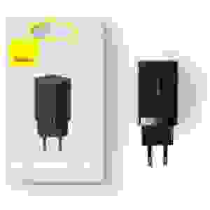 Baseus Travel Charger Super Si Pro mini Fast Charger, C+U, PD 3.0, QC 3.0 30W EU Black (CCSUPP-E01) - Image 3