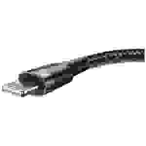 Baseus Lightning Cafule Cable 2.4A 1m Gray + Black (CALKLF-BG1) - Image 3