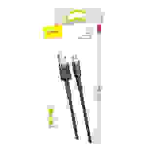 Baseus Micro USB Cafule Cable 2.4A 0.5m Gray + Black (CAMKLF-AG1)