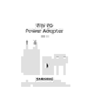 Samsung Travel Charger 15W EP-T1510X with Type-C to Type-C cable (1m) White EU (EP-T1510XWEGEU) - Image 3