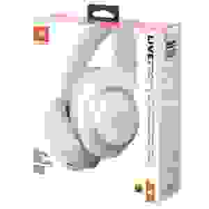 JBL LIVE 770NC Bluetooth Wireless On-Ear Headphones White EU - Image 2
