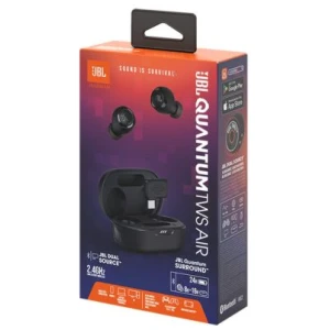 JBL Quantum Air TWS Bluetooth Wireless In-Ear Gaming Earbuds Black EU