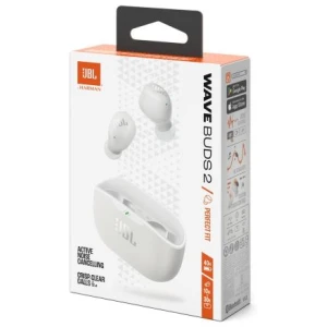 JBL Wave Buds 2 TWS Bluetooth Wireless In-Ear Earbuds White EU