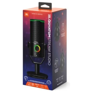 JBL Quantum Stream Studio Gaming Microphone Black EU