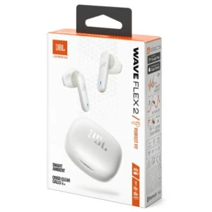 JBL Wave Flex 2 TWS Bluetooth Wireless In-Ear Earbuds White EU