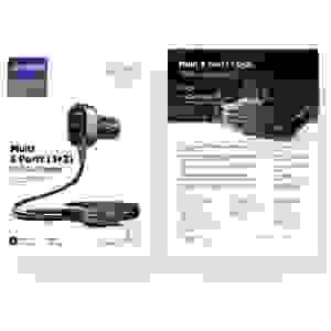 Joyroom Car Charger 5-in-1, U+U+U+U+U 31W, Black (JR-CL03)