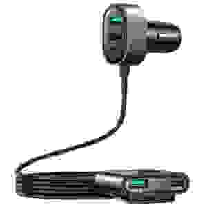 Joyroom Car Charger 5-in-1, C+C+U+U+U, QC 3.0, PD 3.0, FCP, AFC, 12V/24V, 72W, Black (JR-CL05) - Image 3