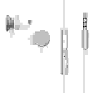 Joyroom Earphone Wired, In-Ear Headphones with Remote and Microphone, 3.5mm Jack, Silver (JR-EW03)