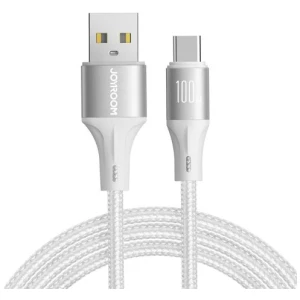 Joyroom Light-Speed Series Cable USB - Type-C, 100W, 2m, White (S-A25) - Image 3
