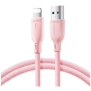Joyroom USB - Lightning Cable Multi-Color Series A14, 480mb/s, 3A, 1.2m, Pink (SA34-AL3) - Image 3