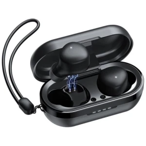 Joyroom Earphone Bluetooth True Wireless BT 5.1 TWS, AAC, SBC, TWS, HSP, HFP, A2DP, AVRCP, Black (JR-TL1-PRO)