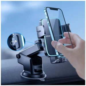 Joyroom Car Mount Wireless Charger (Dashboard Version) Dual-Coil, 4.5 - 6.8 inch, 15W, Black (JR-ZS246-DASH) - Image 3