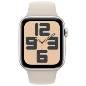Apple Watch SE 2nd Gen GPS + Cellular 44mm Starlight Alu Case, Starlight Sport Band S/M EU MRHJ3
