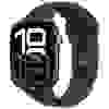 Apple Watch Series 10 GPS 42mm Jet Black Alu Case, Black Sport Band S/M EU MWWE3