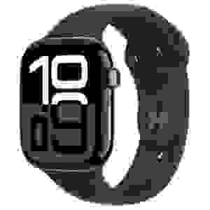 Apple Watch Series 10 GPS 46mm Jet Black Alu Case, Midnight Black Sport Band S/M EU MWWP3