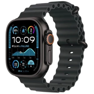 Apple Watch Ultra 2 GPS + Cellular 49mm Titanium case with Ocean Band Black EU MX4P3