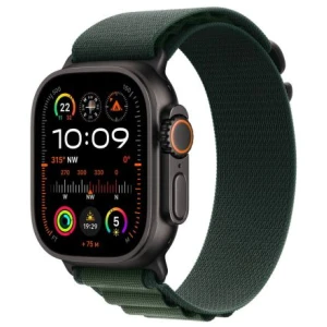 Apple Watch Ultra 2 GPS + Cellular 49mm Titanium case with Alpine Band Dark Green EU MX4R3 - ONLY BOX DAMAGE