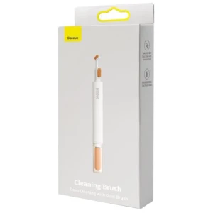 Baseus Tool Headphone Cleaning Brush 3-in-1 Different Tips, White (NGBS000002) - Image 2