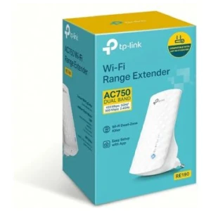 TP-LINK Wireless Range Extender Dual Band RE190 AC750 White EU