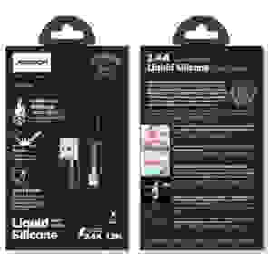 Joyroom Lightning - USB Cable 2.4A, 1.2m Black (S-1224N2)