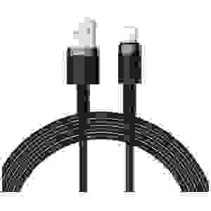 Joyroom Lightning - USB Cable 2.4A, 1.2m Black (S-1224N2) - Image 3