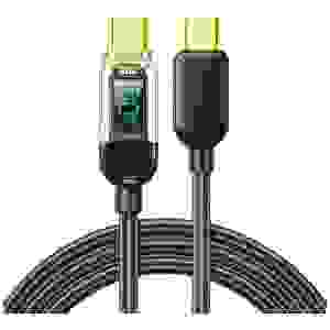 Joyroom Type-C - Type-C Data Cable 100W, 1.2m with Digital Display, Black (S-CC100A4) - Image 3