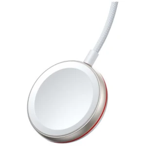 Joyroom Wireless Apple Watch Charger with Type-C and Lightning cable 1.5m, 3.5W, White (S-IW012)