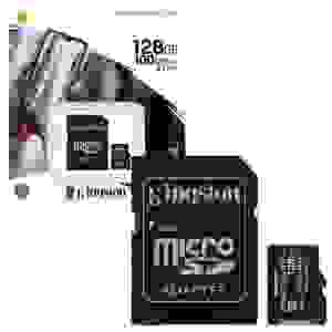 Kingston MicroSD Card Canvas Select Plus 128GB Class 10 + Adapter (SDCS2/128)