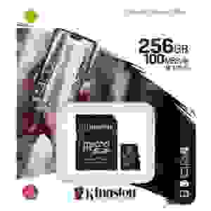 Kingston MicroSD Card Canvas Select Plus 256GB Class 10 + Adapter (SDCS2/256)
