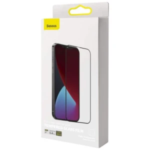 Baseus iPhone 12 mini 0.25 mm Full-screen full-glass Tempered Glass (2pcs) Black (SGAPIPH54N-KC01)