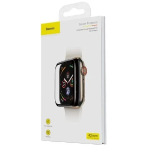 Baseus iWatch 0.23 mm curved-screen T-Glass screen crack-resistant edges 42 mm Black (SGAPWA4-D01)