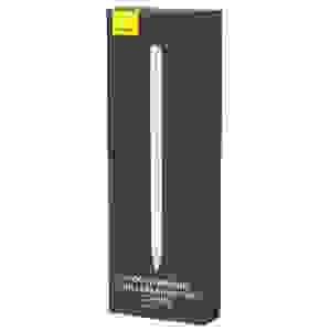 Baseus Tablet Tool Active Stylus Pen Wireless Charging with LED Indicator + Active Replaceable Tip for iPad, White (SXBC020002) - Image 2