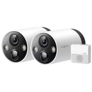 TP-LINK Wireless Security Dual Camera In-and-Outdoor Tapo C420S2 White EU