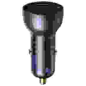 Baseus Car Charger Set Particular Digital Display PPS QC U+C (60W C+C cable 1m) 45W Black TZCCKX-0G - Image 3