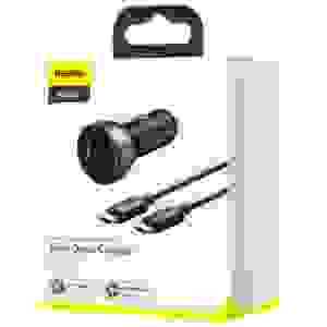 Baseus Car Charger Set Particular Digital Display PPS QC U+C (60W C+C cable 1m) 45W Black TZCCKX-0G - Image 2