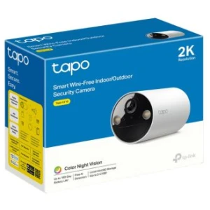 TP-LINK Wireless Camera Tapo C410 Outdoor Security Camera 2K White EU