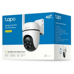 TP-LINK Wireless Camera Tapo C501 Pan/ Tilt Dome Outdoor Security Camera 1080P White EU