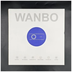 [Outlet Grade B] Wanbo Projector X2 Max 1080p with Dual-band Wif-Fi 6 White EU