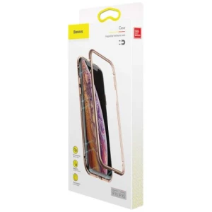 Baseus iPhone Xs case Magnetite hardware Gold (WIAPIPH58-CS0V) - Image 2
