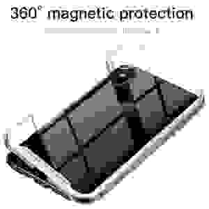 Baseus iPhone X case Magnetite hardware Silver (WIAPIPHX-CS0S) - Image 3