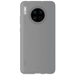 Baseus Huawei Mate 30 case Jelly Liquid Silica Gel Transparent Black (WIHWMATE30-GD01) - Image 3