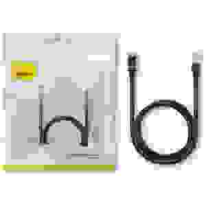 Baseus Network Cable High Speed (CAT7) of RJ45 (round cable) 10 Gbps 1.5m Black (WKJS010201) - Image 3